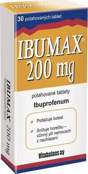 Lék na bolest, zánět a horečku Ibumax 200 mg 30 tbl.