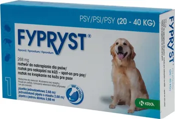 Antiparazitikum pro psa KRKA Fypryst Spot-on Dog L 20-40 kg
