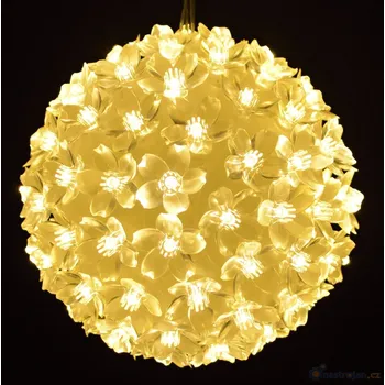 Vánoční dekorace Vánoční dekorace 200 LED diod bílá studená