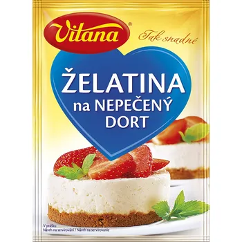 Vitana Želatina na nepečený dort v prášku 50 g
