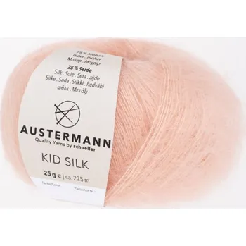 Příze Austermann Kid Silk 38 Meruňka (Kid Silk 38 APRICOT)