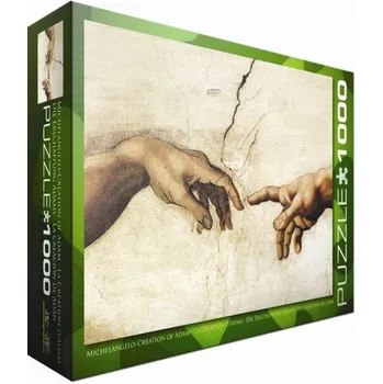 Puzzle Ricordi Michelangelo Stvoření Adama 1000 dílků