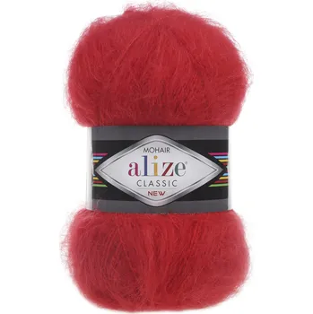 Galanterie Alize Mohair classic 56 červená