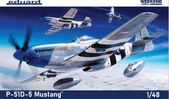 Plastikový model Eduard Weekend edition P-51D-5 Mustang 1:48