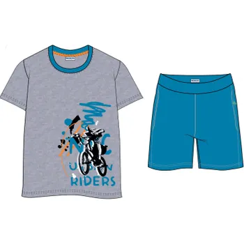 Chlapecké pyžamo WINKIKI CHLAPECKÉ PYŽAMO "URBAN RIDER" Barva: šedá, Velikost: 134