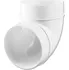 Ventilační potrubí Dalap 323 PVC koleno