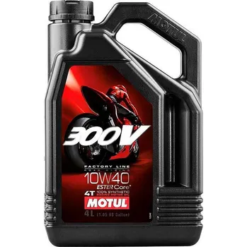 Motorový olej MOTUL 300V FACTORY LINE ROAD RACING 10W-40 - 4 l