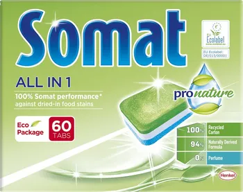 Tableta do myčky Somat All in One Pro Nature 60 ks