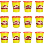 Play-Doh Balení kelímků 12 ks červená