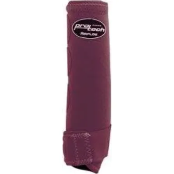 Koňské kamaše Chrániče Protech Airflow přední burgundy Velikost: L