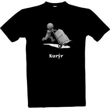 Pánská móda Tričko s potiskem Tričko pro kurýry pánské