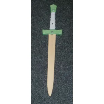 Dřevěná hračka Meč 50cm - zelený