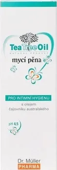 Intimní hygienický prostředek Dr. Müller Pharma Tea Tree Oil mycí pěna pro intimní hygienu