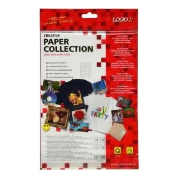 Samolepící etiketa LOGO etikety 38mm x 21.2mm, A4, matné, bílé, 65 etiket, 140g/m2, baleno po 25 ks, pro inko (EL038ANT3L)