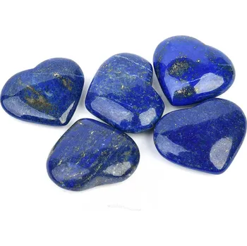 Přírodní kámen Lapis lazuli malé srdce 25mm