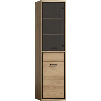 Vinotéka Vitrína Mediolan 49,5cm Natural Hikora, M4 P