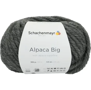 Příze Schachenmayr Alpaca big 98 Šedá (Příze Alpaca big 98 Šedá)