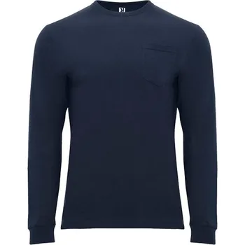 Pánská móda ROLY Tričko Shiba, dlouhý rukáv, pánské, námořní modrá E1219-55-XXL 2XL Modrá námořní