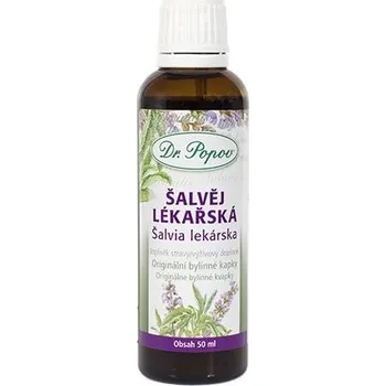 Přírodní produkt Dr.Popov Šalvěj lékařská 50 ml