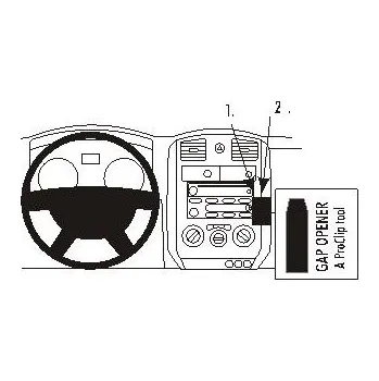 Brodit ProClip montážní konzole na palubní desku pro Chevrolet Colorado 04-14, 853462