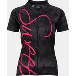 SWEEP DÁMSKÝ CYKLISTICKÝ DRES CLASIC CYKLO-D050 ČERNO/RŮŽOVÝ Varianta: L