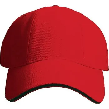 Kšiltovka Xfer Čepice Turned sandwich Xfer, baseballová C4-REDBL Červená/černá UNI