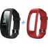 Fitness náramek Lamax BFit PRO2 černý/červený
