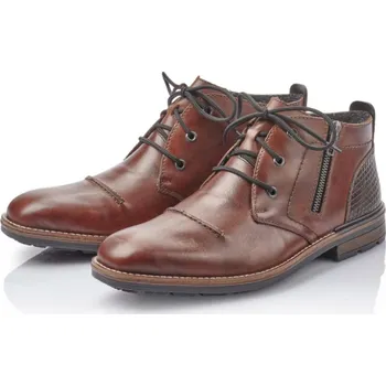 Pánské polobotky Pánská kotníková obuv B1344 RIEKER hnědá Barva: braun, Velikost: 41