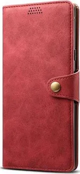Pouzdro na mobilní telefon Lenuo Leather pro Xiaomi Mi 10T/10T Pro červené