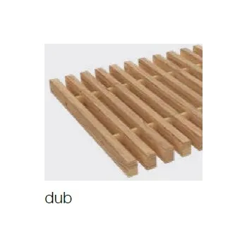 Radiátor Krycí mřížka KORAFLEX PM Dub 34x150 cm PM-15034-R2100Y