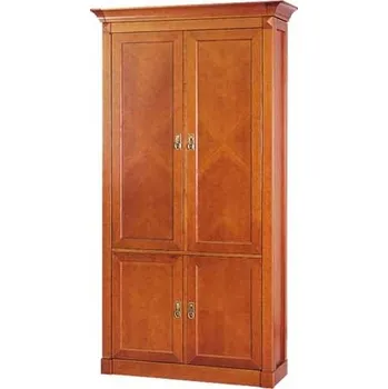 Šatní skříň Skříň široká 02x023, ořech tmavý