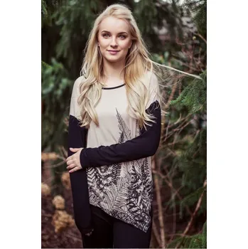 Dámské noční prádlo Pyžamo Key dlouhé LHS 857 Velikost: S, Vzor: 857