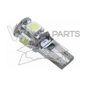 Autodoplněk COMPASS Žárovka 12V 5LED SMD T10, bílá, 1.2W