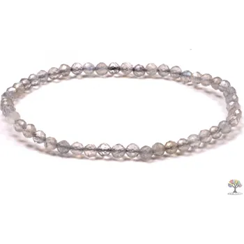 Náramek Magieprirody.cz Náramek Labradorit - 4 mm - fazetovaný #93 - z přírodních kamenů