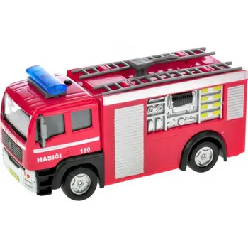 autíčko Mikro Trading Hasiči česky mluvící 12 cm