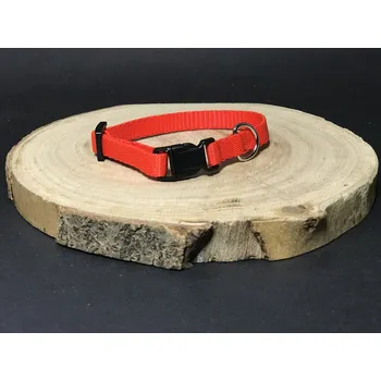 Obojek pro psa Palkar obojek z popruhu pro psy 25 cm x 10 mm červená (Palkar obojek z popruhu pro psy 25 cm x 10 mm červená)