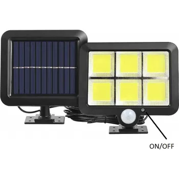 Zahradní dekorace Solar SS120 solární systém s PIR čidlem 120x LED (Zahradní svítidlo s PIR čidlem)