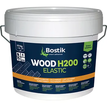 Průmyslové lepidlo BOSTIK WOOD H200 ELASTIC-Hybridní lepidlo pro parkety a masív 17 kg
