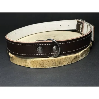 Obojek pro psa Palkar obojek z kůže hlazenice pro psy 65 cm x 26 mm hnědý (Palkar obojek z kůže hlazenice pro psy 65 cm x 26 mm hnědý)