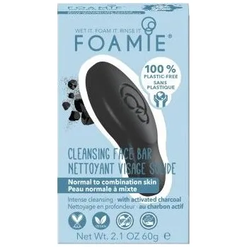 Foamie Cleansing Face Bar Too Coal to Be True Normal to combination skin - Tuhá čistící péče 60 g