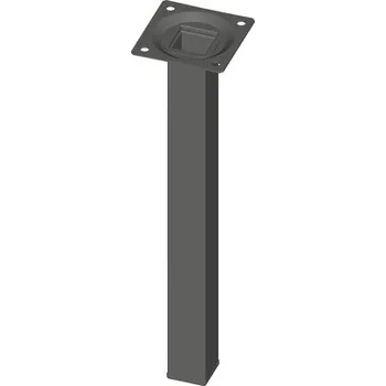 Nábytková noha 25x25x250 mm, černá