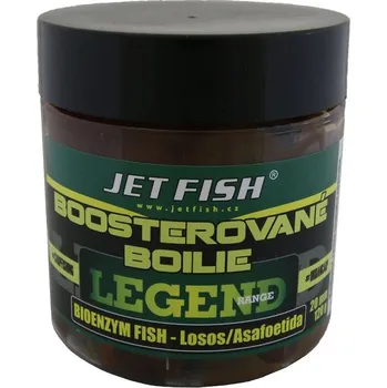 Boilies Jet Fish Boosterované Boilie Legend Range Bioenzym Fish 250 ml - 20 mm