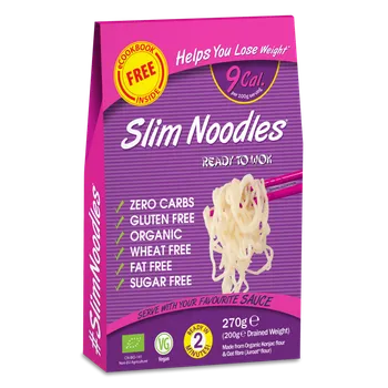 Slim Pasta Noodles 270g Nízkokalorické těstoviny (9 kcal, 0 g sacharidů)
