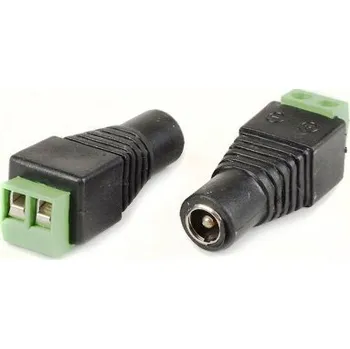 Konektor šroubovací samice průměr 5,5/2,1