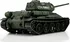 RC model tanku Torro T34/85 s kovovými pásy 1:16 