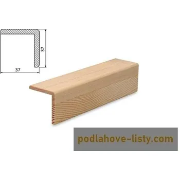 rohová lišta NOVÁK Rohová lišta 37x37 borovice surová RO3737B