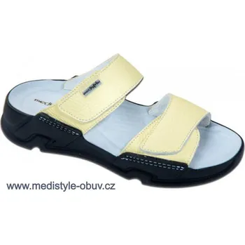 Dámská zdravotní obuv MEDISTYLE NIKOL ON-L13/TL zdravotní pantofel vel.37-42, --- - 42