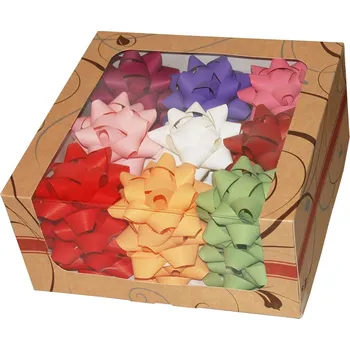 Stuha Rozeta v boxu R 20 - hladká 10cm