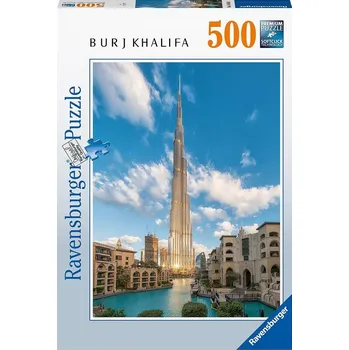 Puzzle Ravensburger Burdž Chalífa Dubaj 500 dílků