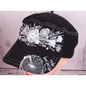 Kšiltovka Kšiltovka RDX 7482 lehká černá cyklo velikost čepic: 52-54cm (5-7 let, RDX vel.5)